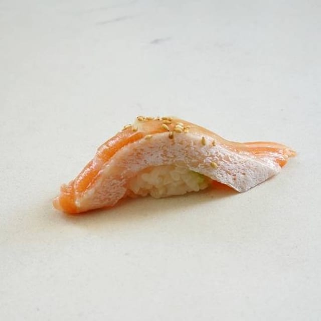 Salmon Belly - Sake Harasu Sushi.