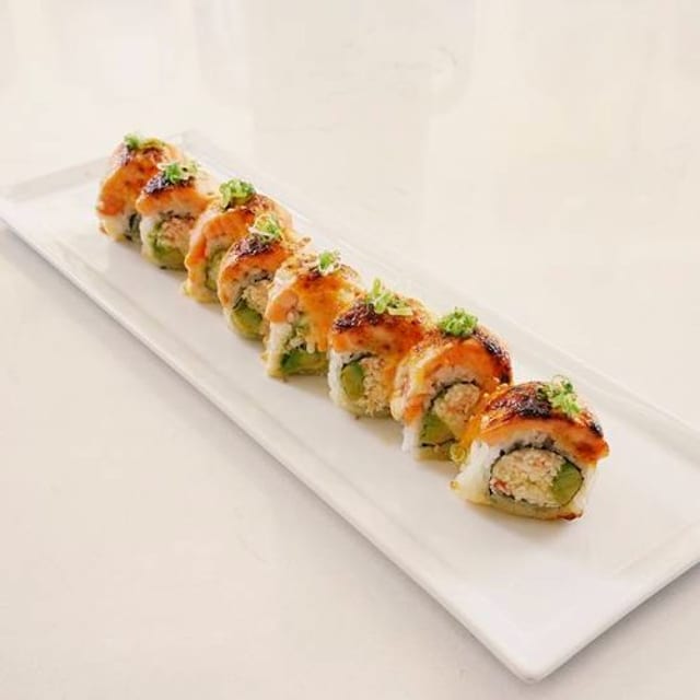 Baked Salmon Roll.