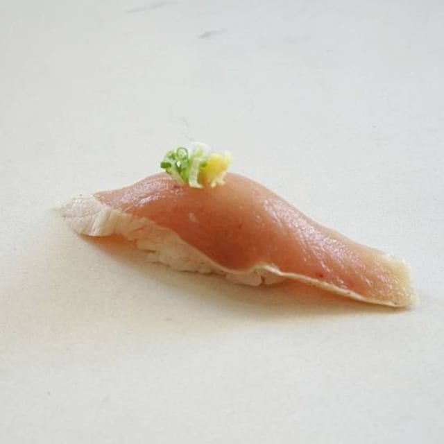 Seared Albacore - Shiro Maguro Sushi.