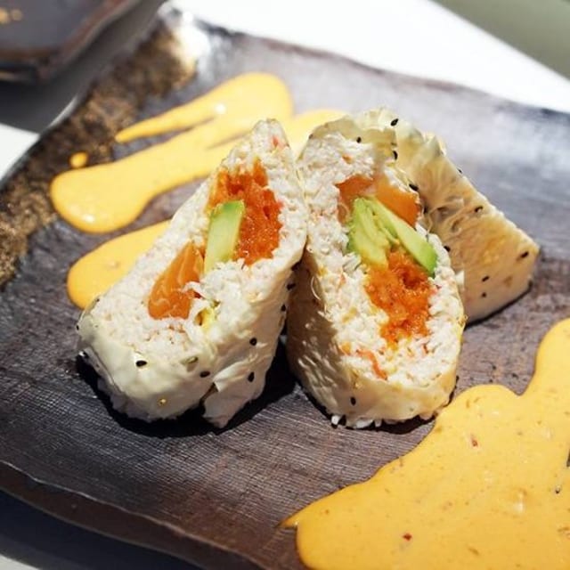 Sushi Burrito Roll.