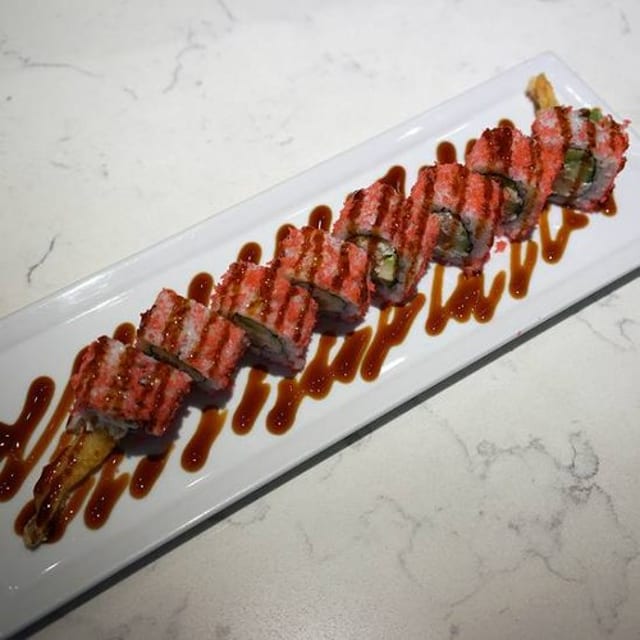 Shrimp Crunch Roll.
