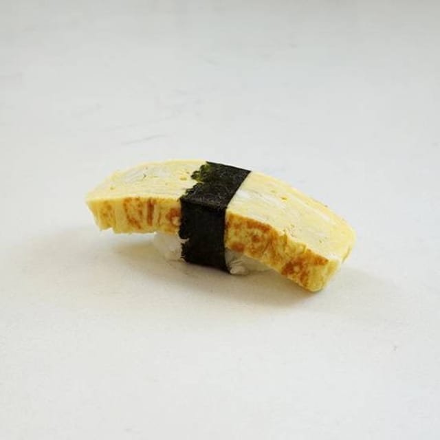 Tamago - Egg Omelet Sushi.