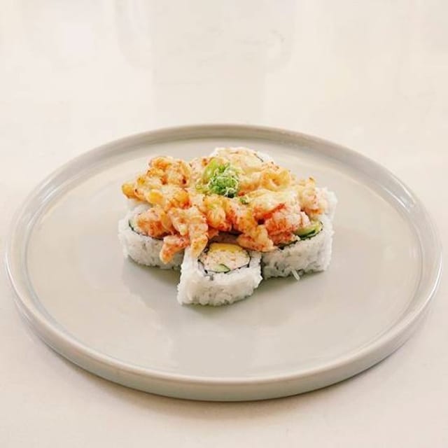 Creamy Langostino Roll.