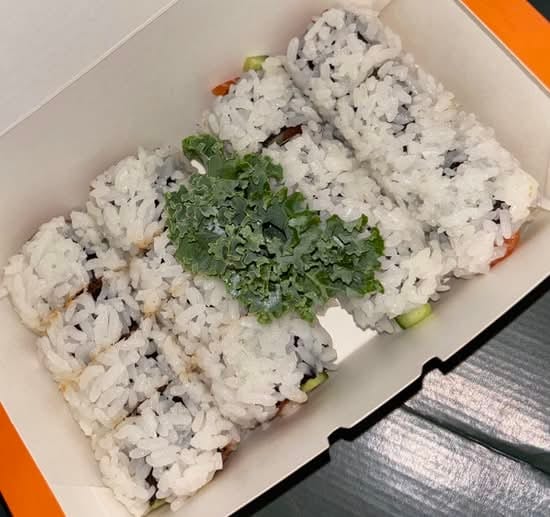Salmon Skin Roll.