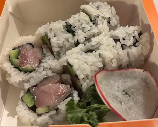 Yellowtail Roll.